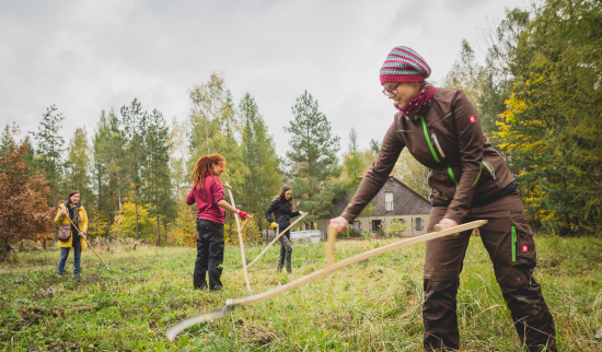 Arbeitseinsatz Foto: NABU Sachsen - Robert Michalk
